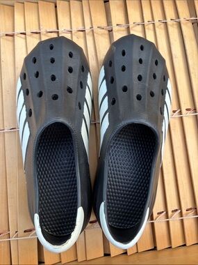 Women’s Black Slip-On Water Hybrids with White Accents